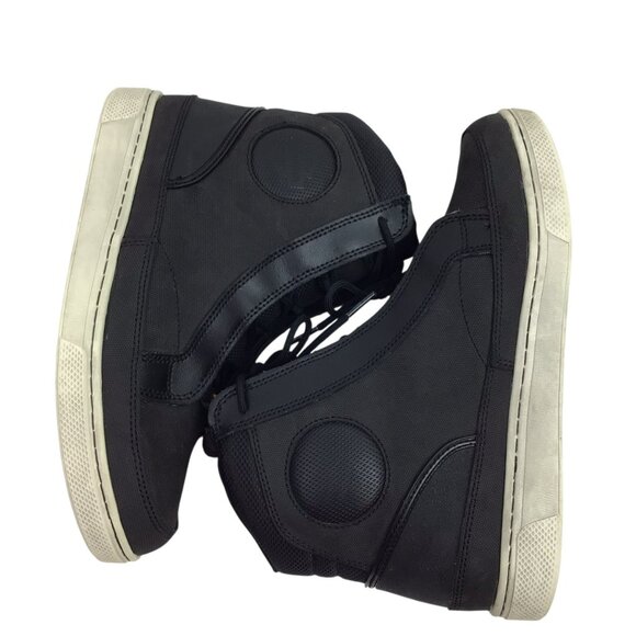 Harley-Davidson Vardon Hi-Top Sneakers Mens 8.5M Waterproof Riding Black D87175 - Picture 4 of 13